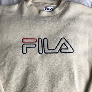 Vintage Fila Fleece Crewneck Sweatshirt